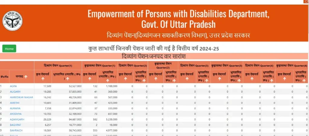 Viklang Pension name list